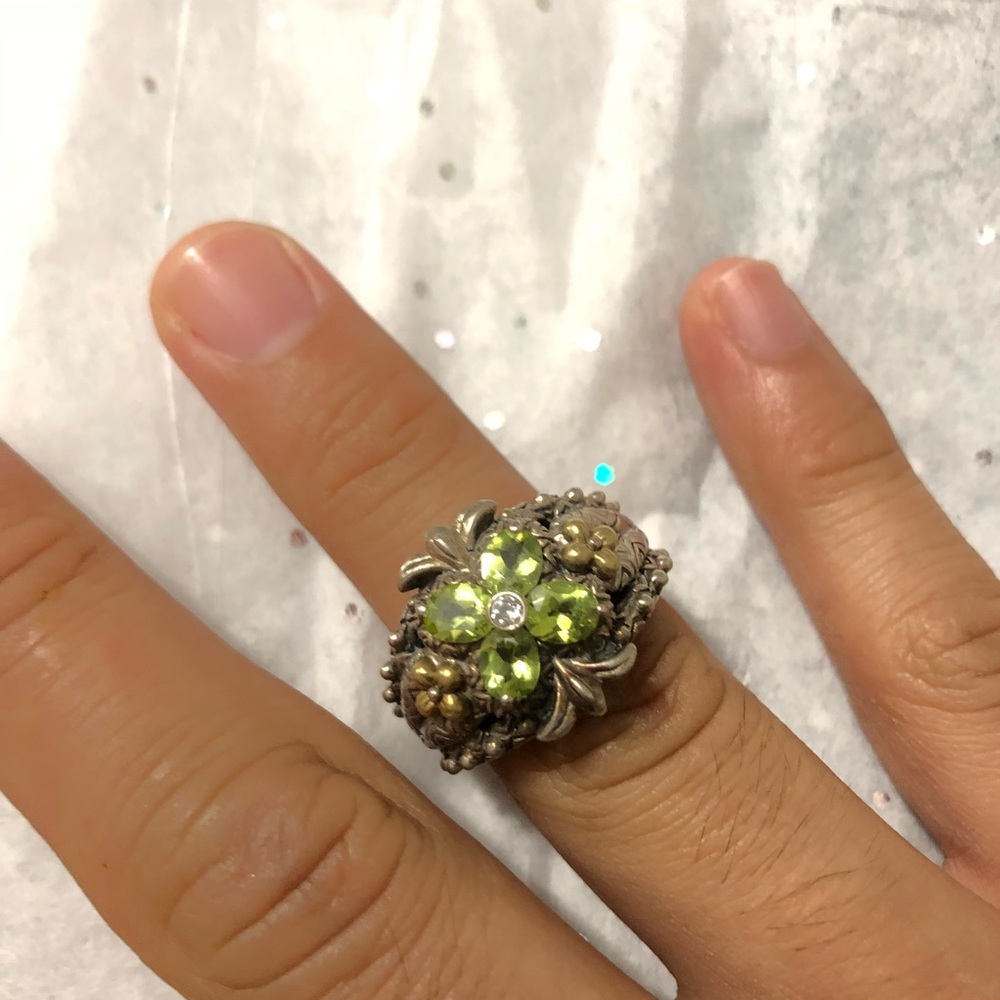 Barbara Bixby Peridot Ring